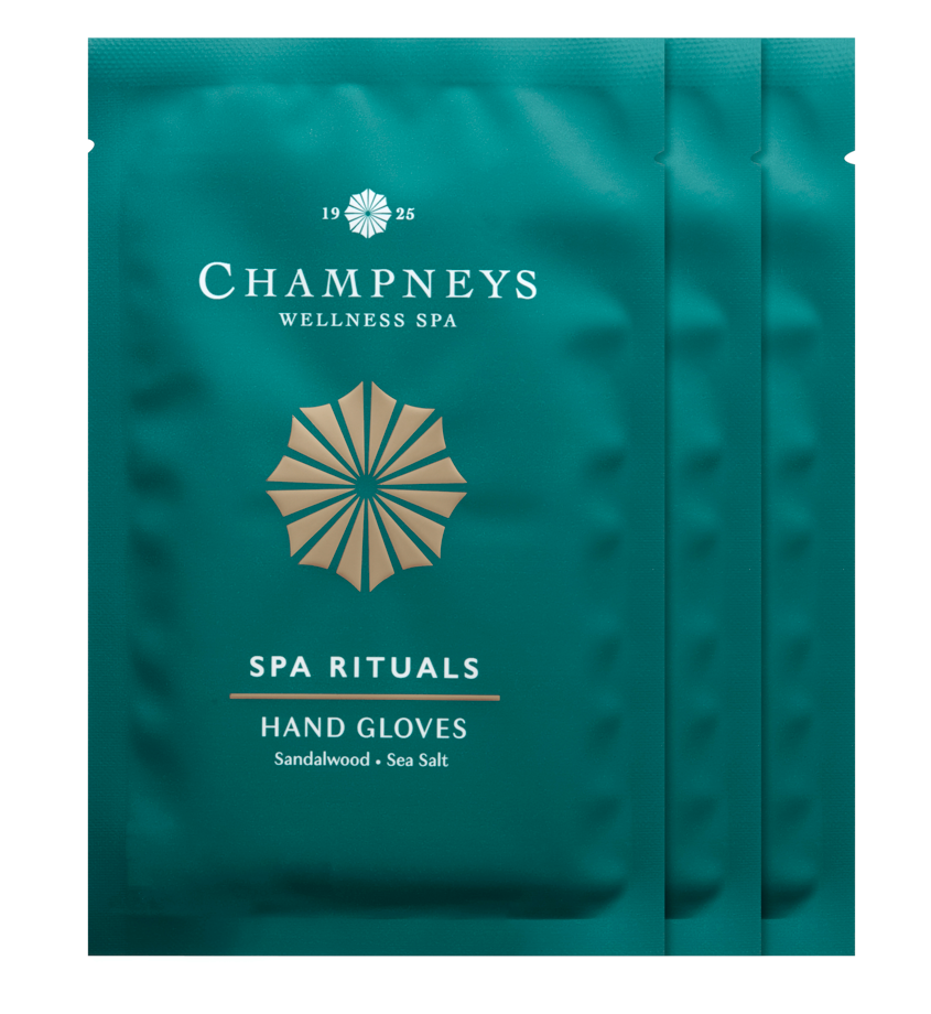 Champneys Spa Rituals Softening Hand Mask Gloves Trio
