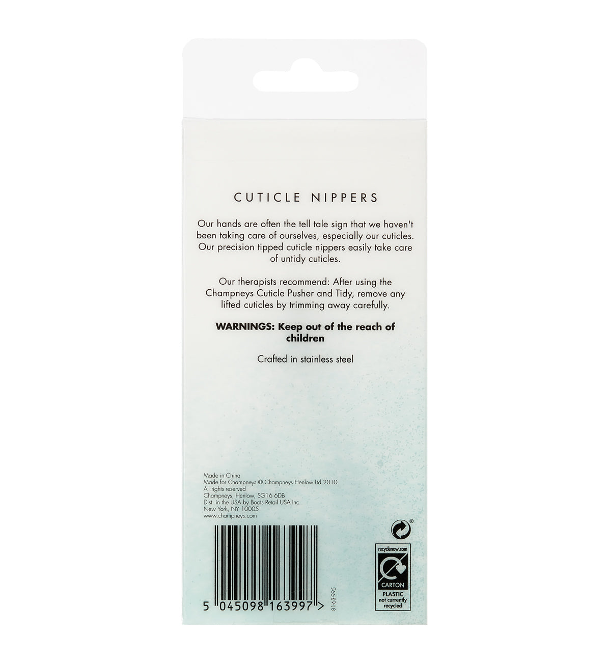 Champneys Cuticle Nippers