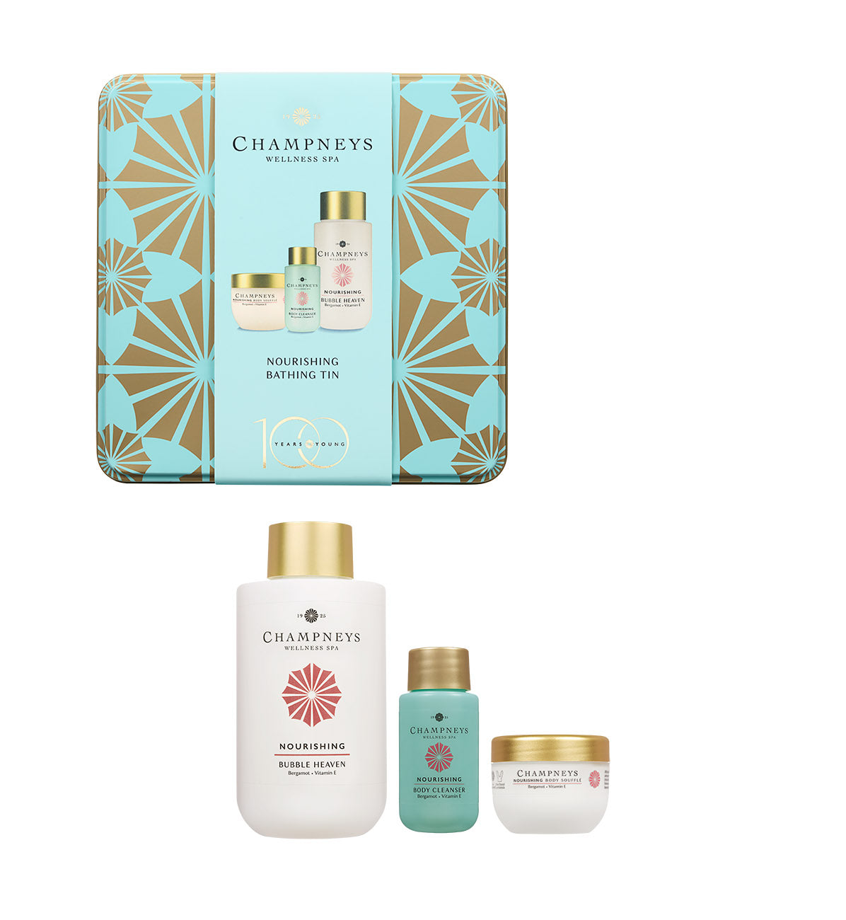Champneys Nourishing Bathing Collection