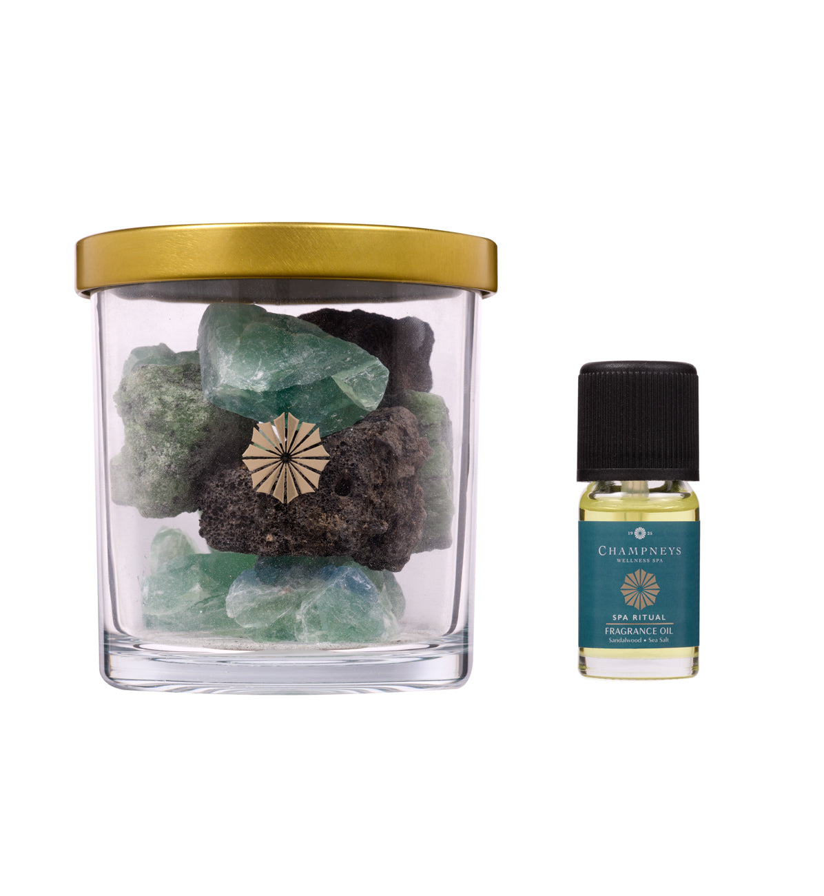 Champneys Diffuser Stone & Spa Rituals Oil Set