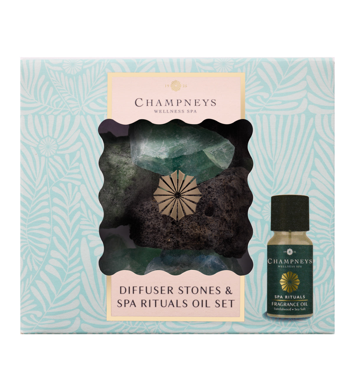 Champneys Diffuser Stone & Spa Rituals Oil Set
