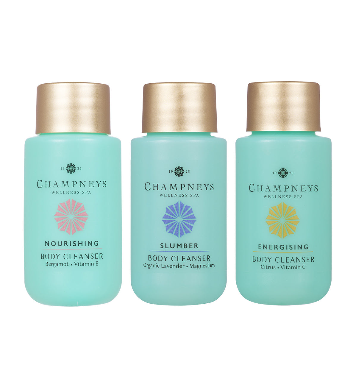 Champneys Mini Body Cleanser Trio