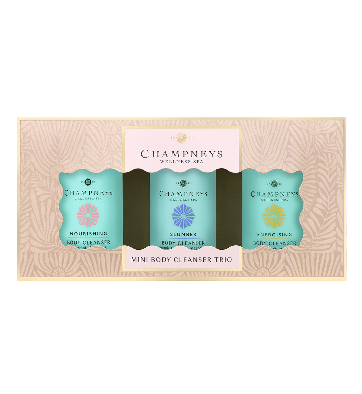 Champneys Mini Body Cleanser Trio