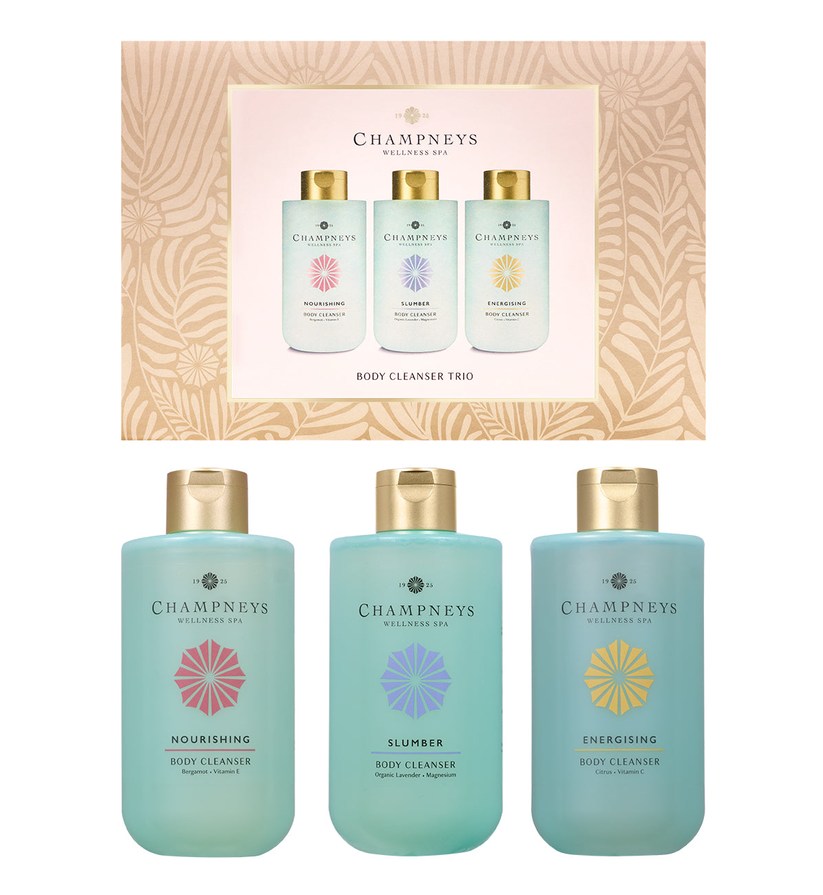 Champneys Body Cleanser Trio