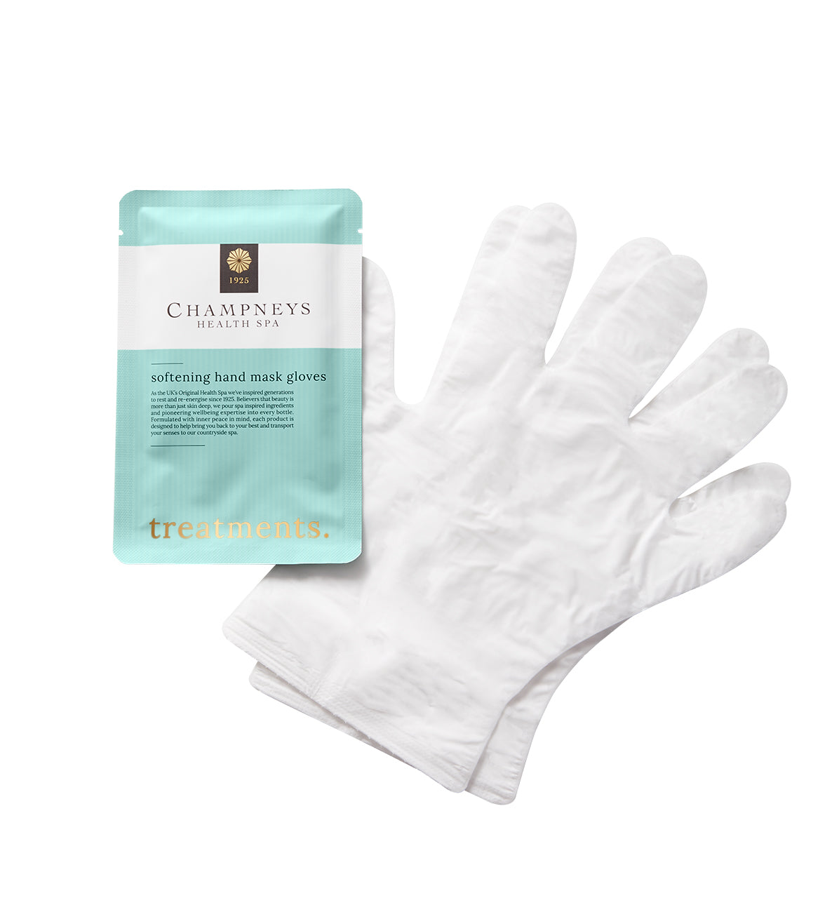 Treatments Softening Hand Mask Gloves 3 Pack Champneys Shop